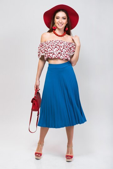 stylish cut in skirts