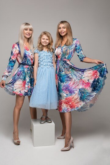 printed and tulle skirts