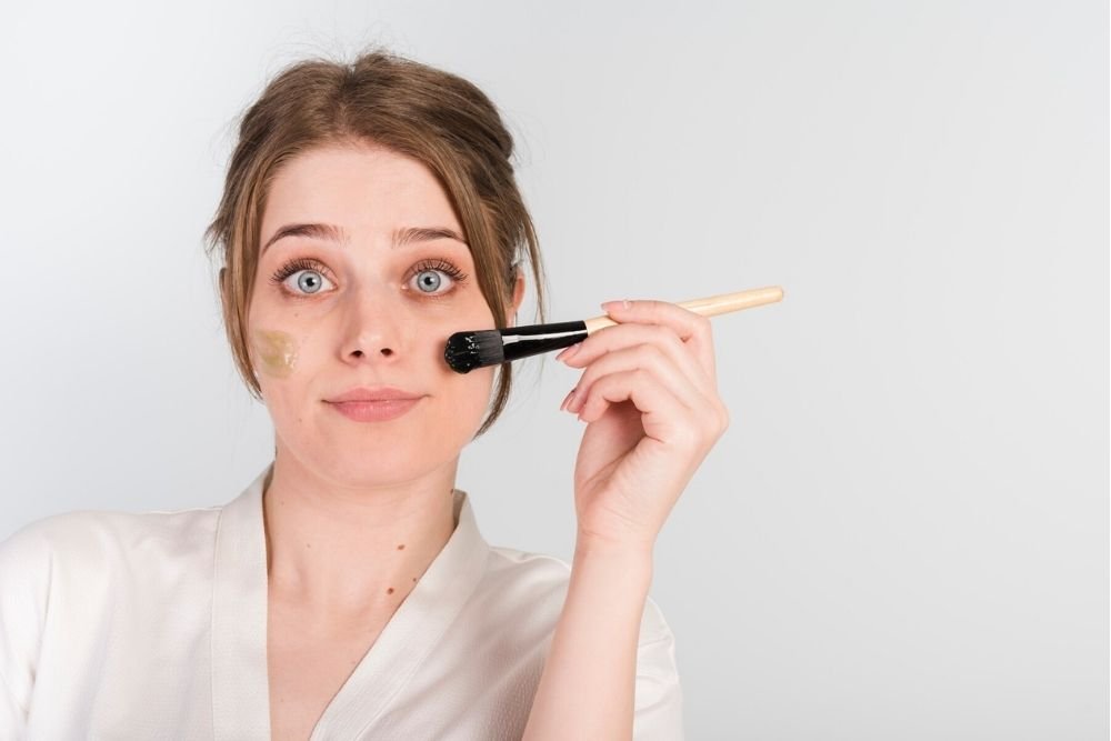 Apply Concealer to your face