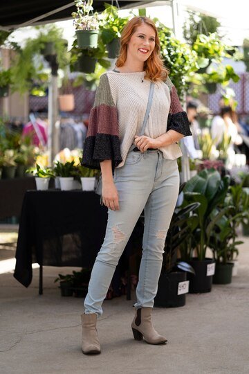 ankle-boats style with jeans 