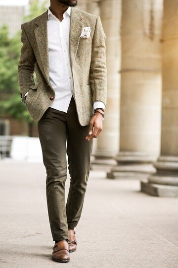 brogues with pent for men
