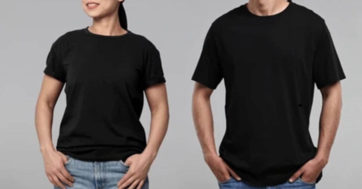 Black Shirt for Bold Contrast