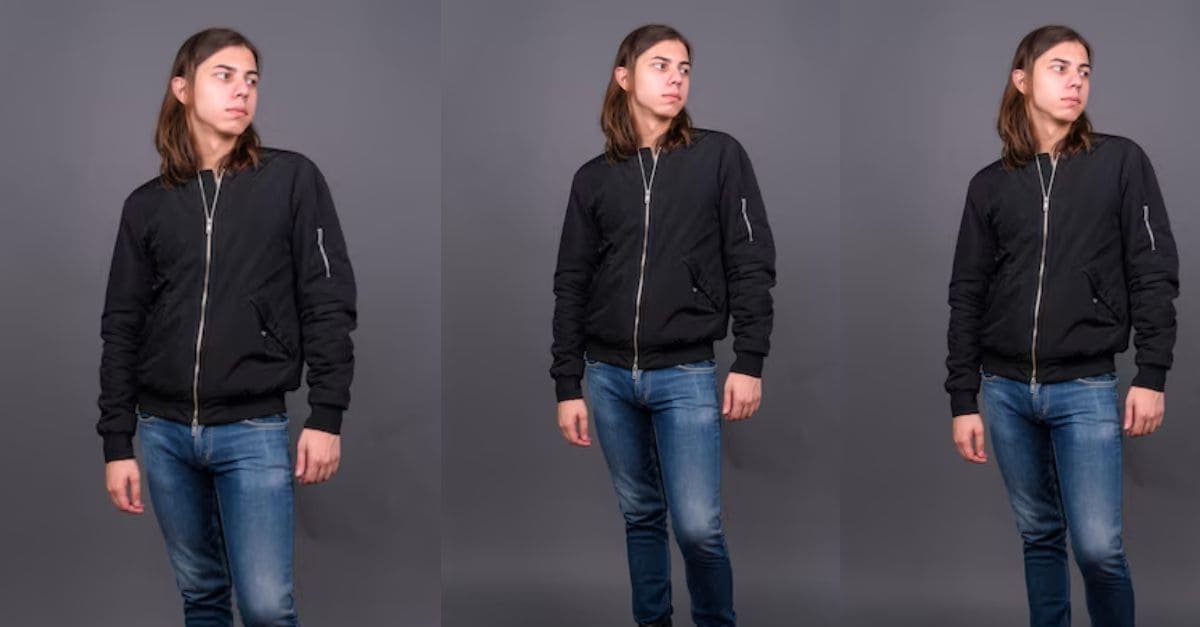 Blue Jeans with a Black Shirt