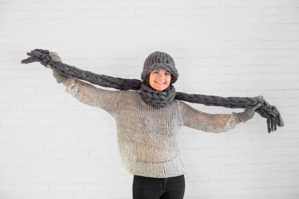 Gray turtlenecks for winter vibes