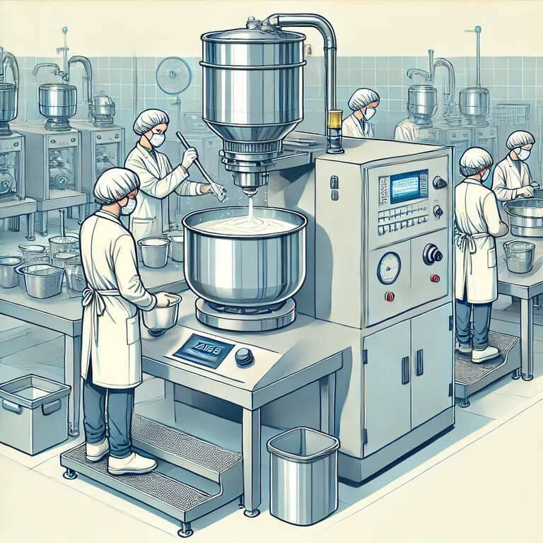 Batching and Mixing in Makeup Production