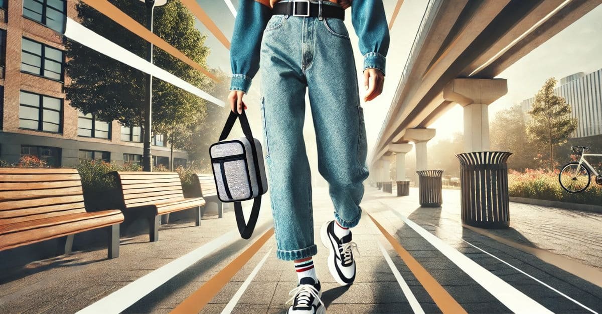 Belt Bags with Jeans