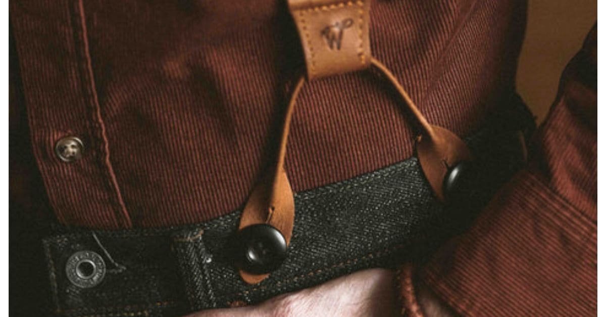 Buttoned Loops Suspenders