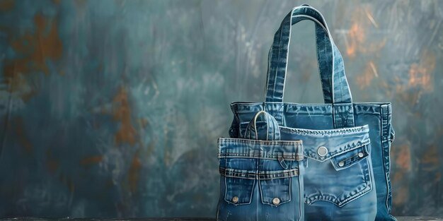 Denim Tote Bag