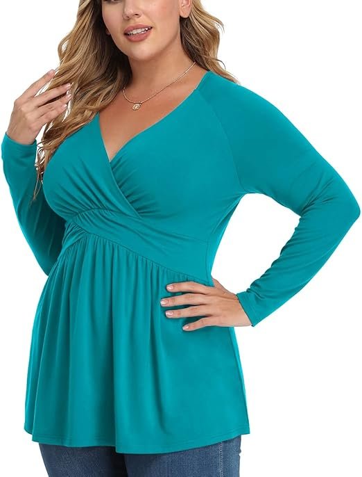 Empire Waist or Peplum Tops PLus size