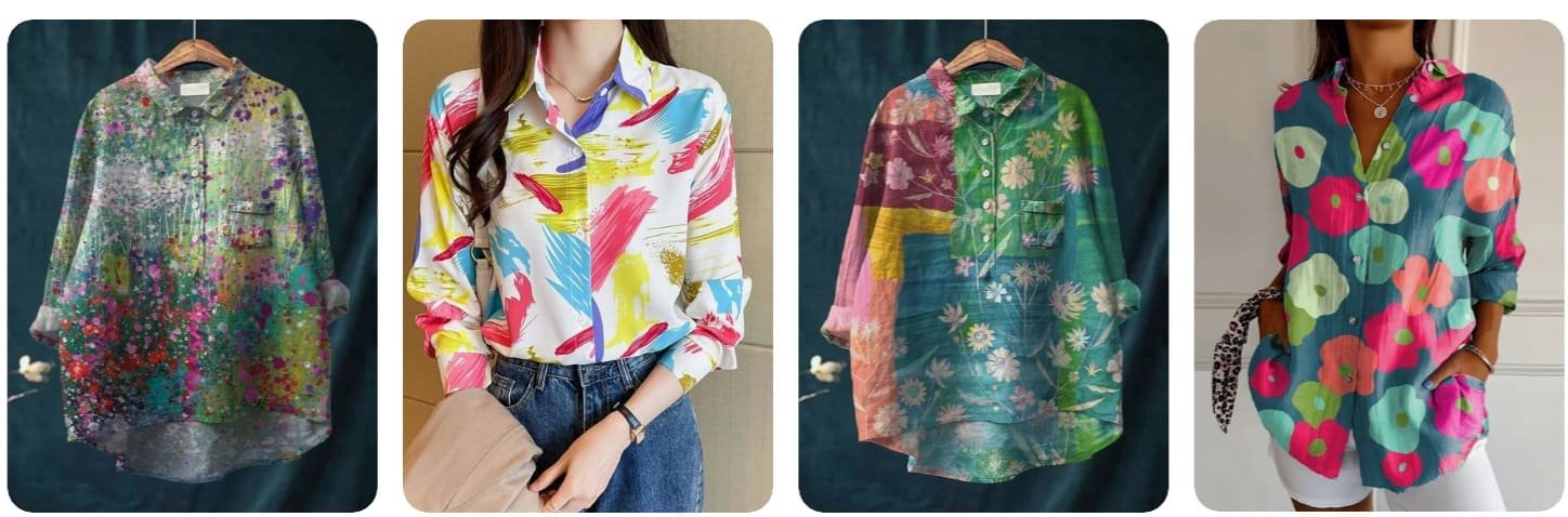 Floral or Printed Shirt