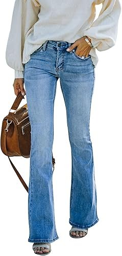 High Rise bootcut jeans
