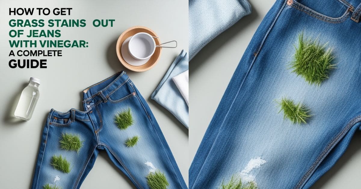 How to Get Grass Stains Out of Jeans with Vinegar A Complete Guide