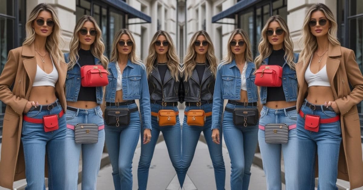 How to Wear a Belt Bag with Jeans