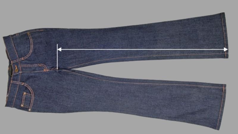 Lay Your Jeans Flat on a Smooth Surface