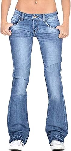 Low Rise Bootcut Jeans
