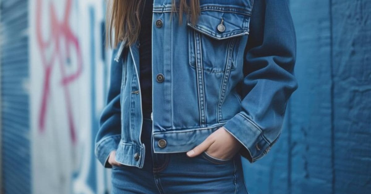  Wash denim with Gray