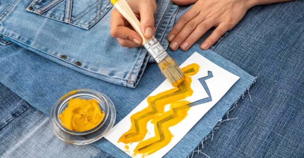 Step-by-Step Guide to Painting Splatter Jeans