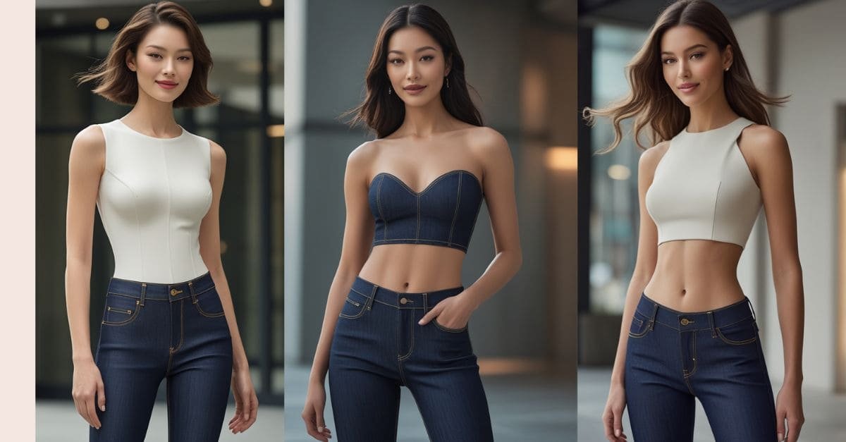 Women’s Pocketless Jeans