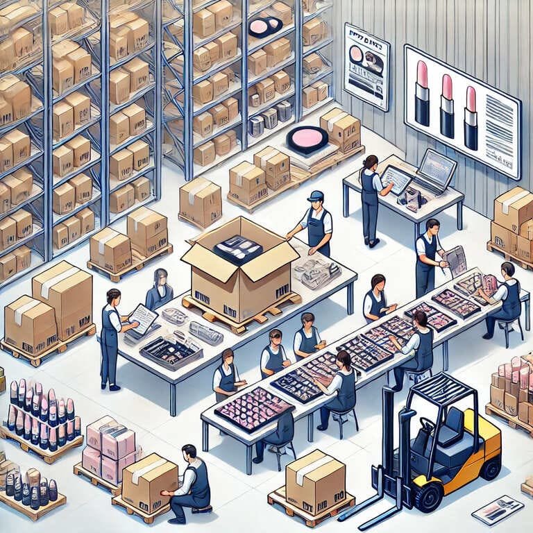 cosmetics distribution