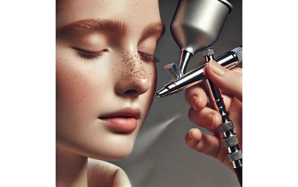 Airbrush Cosmetics for Acne-Prone Skin